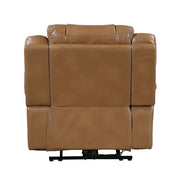 8457BRW-1PW Power Reclining Chair with LED and Charging Ports - 8457BRW-1PW