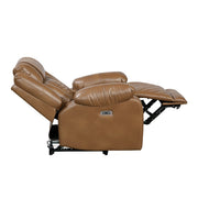 8457BRW-1PW Power Reclining Chair with LED and Charging Ports - 8457BRW-1PW