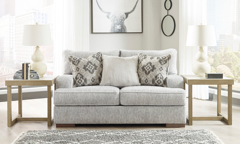Mercado Pewter Living Room Set