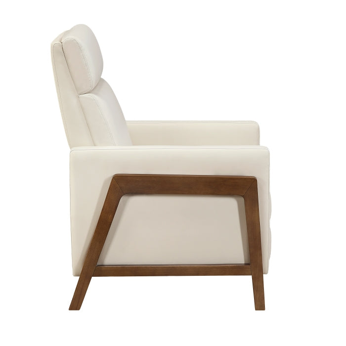 8489BEG-1PB Push Back Reclining Chair - 8489BEG-1PB
