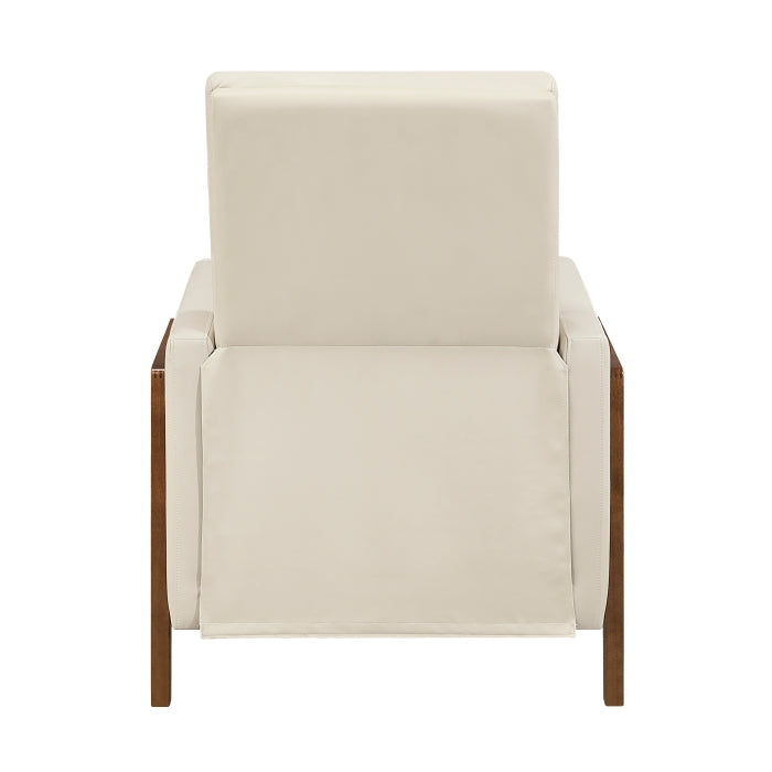 8489BEG-1PB Push Back Reclining Chair - 8489BEG-1PB