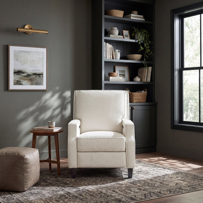 8504-F385 Push Back Reclining Chair - 8504-F385