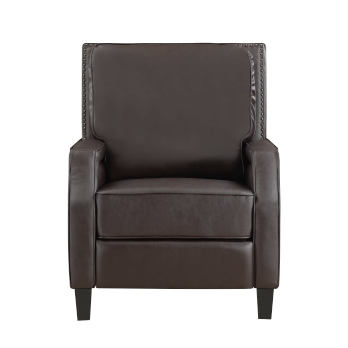 8504DBR-1 Push Back Reclining Chair - 8504DBR-1