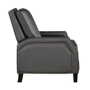 8504GRY-1 Push Back Reclining Chair - 8504GRY-1