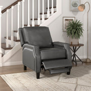 8504GRY-1 Push Back Reclining Chair - 8504GRY-1