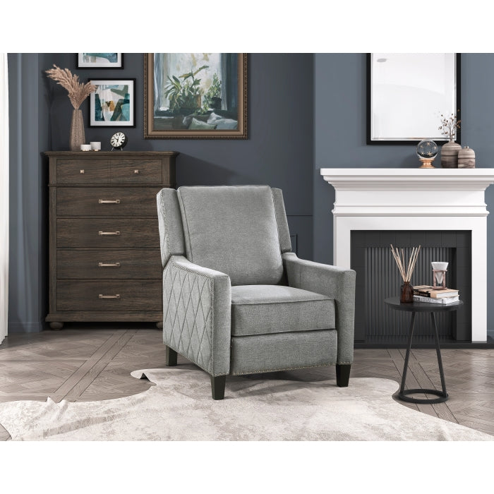 8505GY-1 Push Back Reclining Chair - 8505GY-1