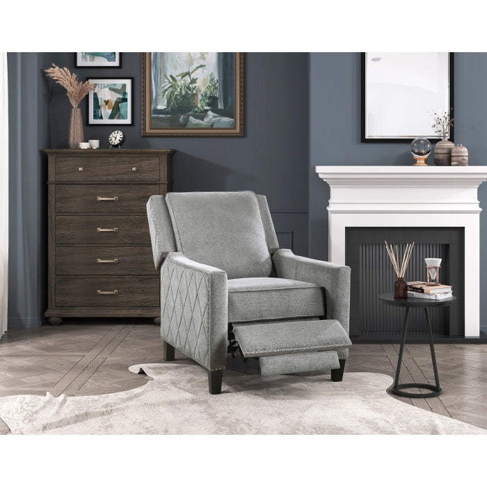 8505GY-1 Push Back Reclining Chair - 8505GY-1