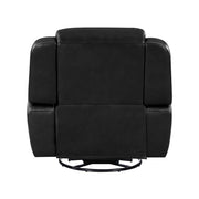 8516BK-1 Swivel Glider Reclining Chair - 8516BK-1