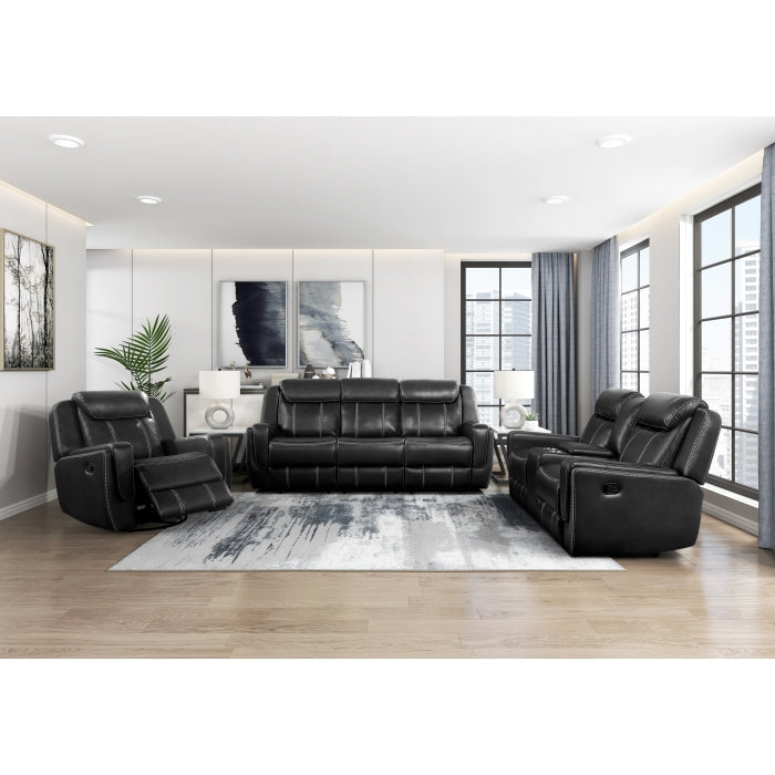 8516BK-1 Swivel Glider Reclining Chair - 8516BK-1