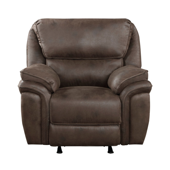 8517BRW-1 Rocker Reclining Chair - 8517BRW-1