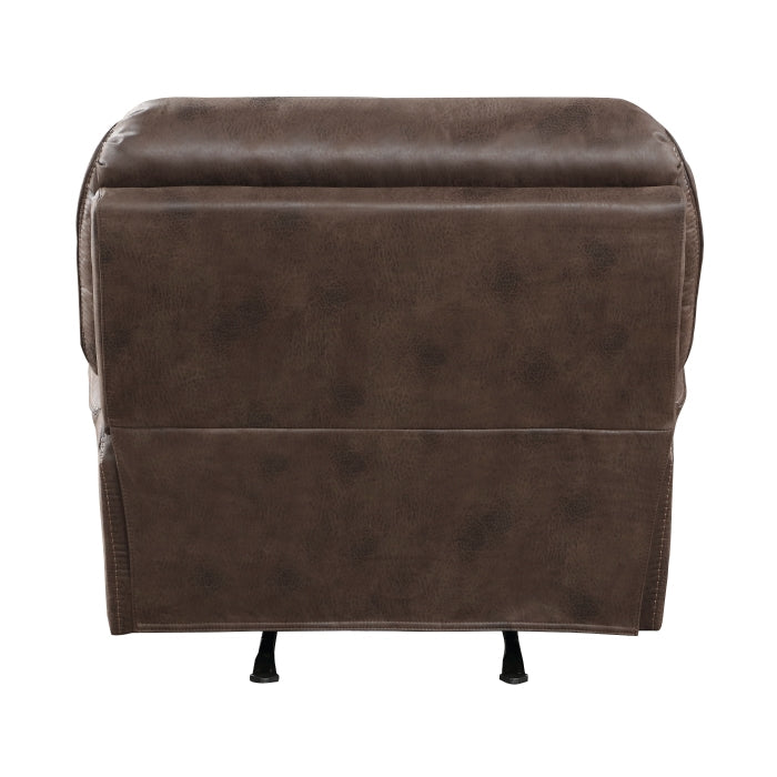 8517BRW-1 Rocker Reclining Chair - 8517BRW-1
