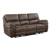 8517BRW*2PW 2pc Set: Sofa, Love (Power) - 8517BRW*2PW