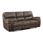 8517BRW-3 Double Reclining Sofa - 8517BRW-3