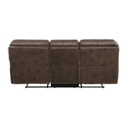 8517BRW-3 Double Reclining Sofa - 8517BRW-3