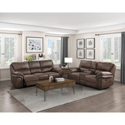 8517BRW-3 Double Reclining Sofa - 8517BRW-3