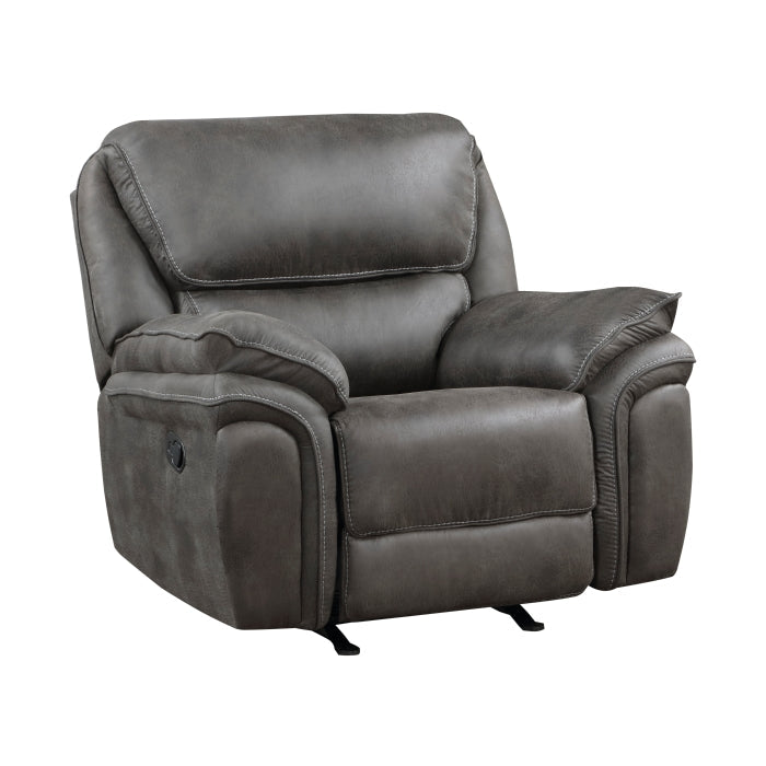 8517GRY-1 Rocker Reclining Chair - 8517GRY-1