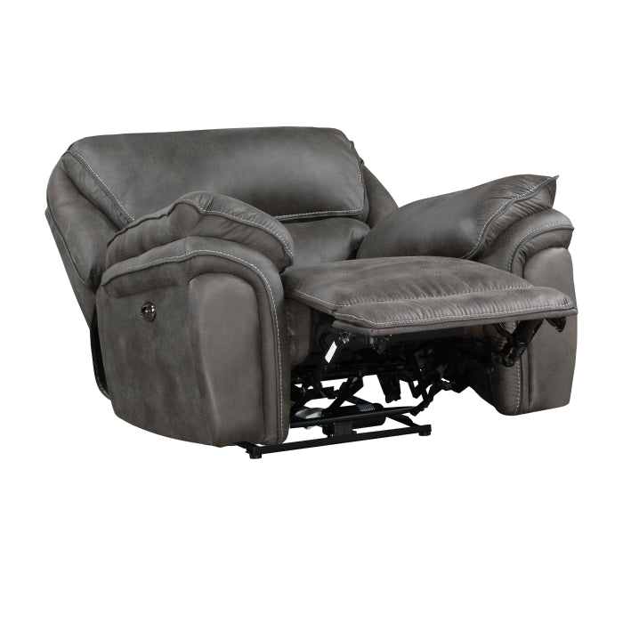 8517GRY-1PW Power Reclining Chair - 8517GRY-1PW