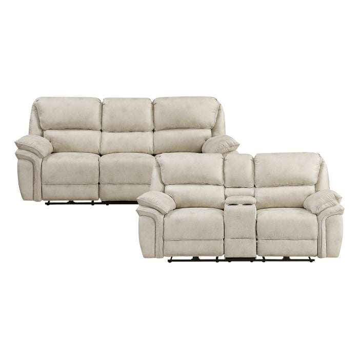 8517PWT*2PW 2pc Set: Sofa, Love (Power) - 8517PWT*2PW