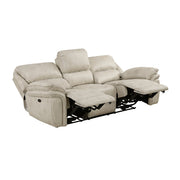 8517PWT-3PW Power Double Reclining Sofa - 8517PWT-3PW