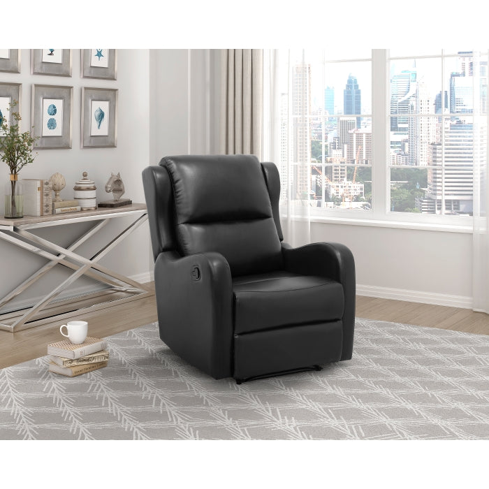 8527BLK-1 Reclining Chair - 8527BLK-1