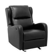 8527BLK-1GD Glider Reclining Chair - 8527BLK-1GD