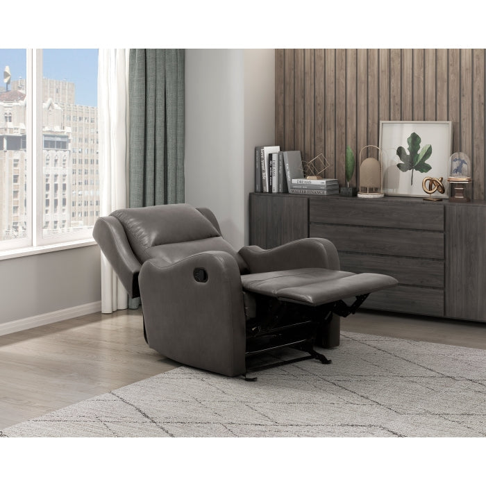 8527GRY-1GD Glider Reclining Chair - 8527GRY-1GD