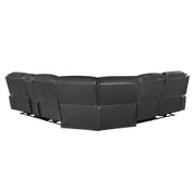 8528DG*SCPW (3)3-Piece Power Reclining Sectional with Right Console - 8528DG*SCPW