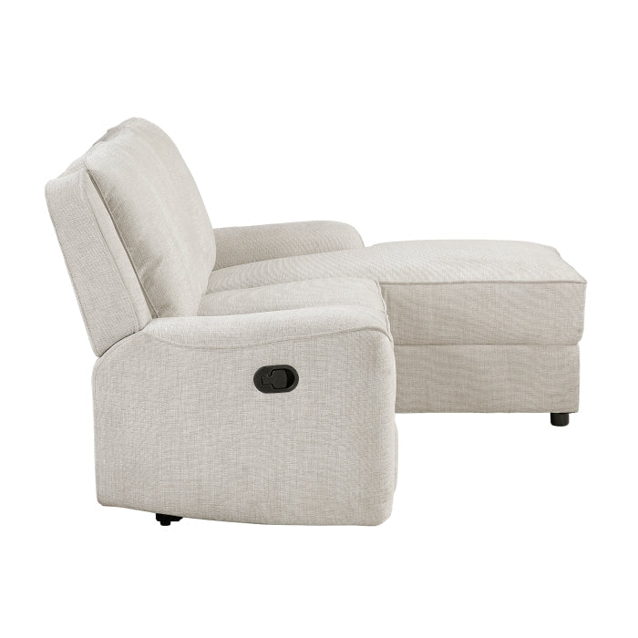 8530BE*SC (2)2-Piece Reclining Sectional with Right Chaise - 8530BE*SC