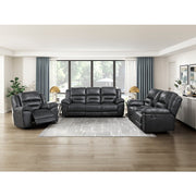 8538BK-3 Double Reclining Sofa - 8538BK-3