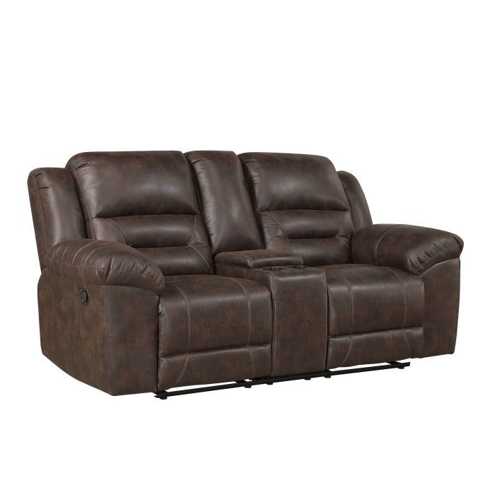 8538DB*2 2pc Set: Sofa, Love - 8538DB*2