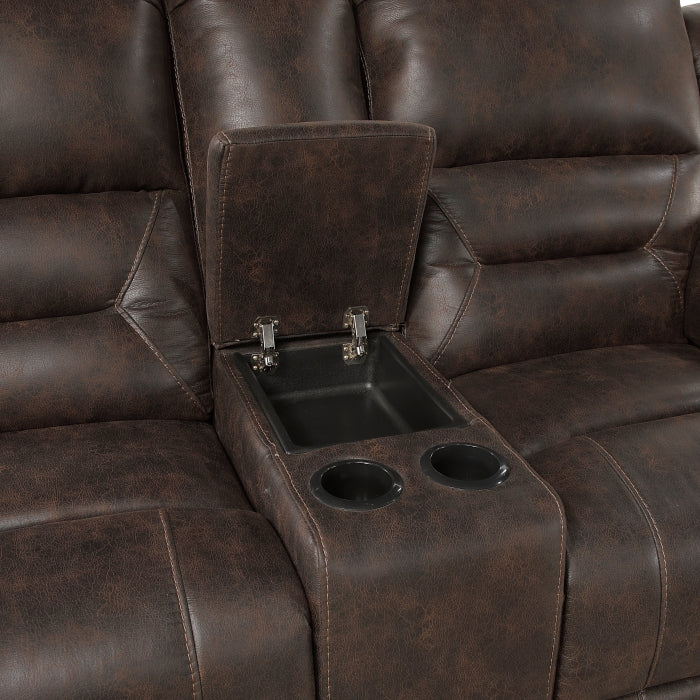 8538DB*2 2pc Set: Sofa, Love - 8538DB*2