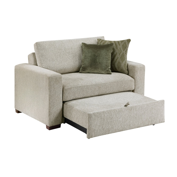 8548-215ACLA* (2)Convertible Chair and a half with Pull-out Bed, Click Motion Back and Two Track Arms - 8548-215ACLA*
