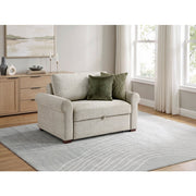 8548-215ACLA4* (2)Convertible Chair and Half with Pull-out Bed, Click Motion Back and Two Roll Arms - 8548-215ACLA4*