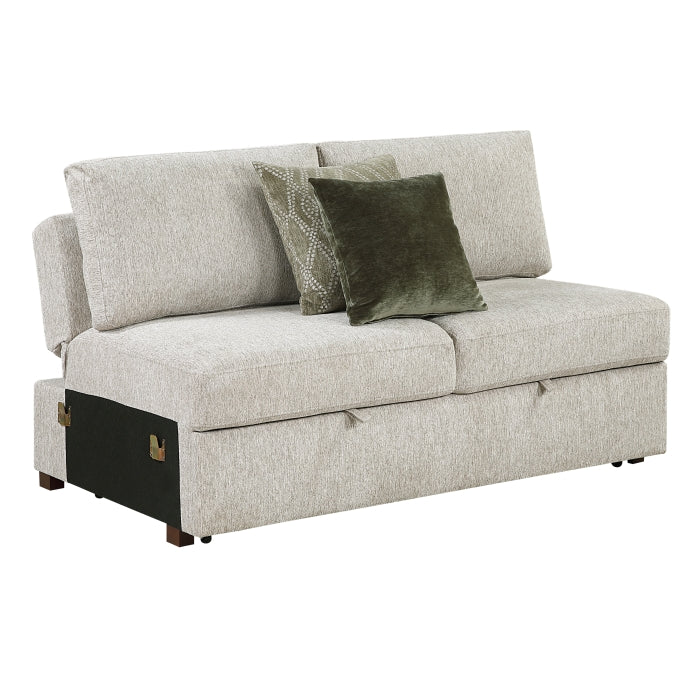 8548*22ACLA (2)Love Seat with Pull-out Bed and Click Motion Back - 8548*22ACLA