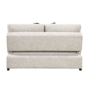 8548-2ACL Convertible Armless 2-Seater with Pull-out Bed and Click Motion Back - 8548-2ACL