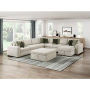 8548-2ACL Convertible Armless 2-Seater with Pull-out Bed and Click Motion Back - 8548-2ACL