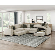 8548-2ACL Convertible Armless 2-Seater with Pull-out Bed and Click Motion Back - 8548-2ACL