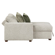 8548*2VCA (2)Convertible Chaise Lounge with Arms and Hidden Storage, Click Motion Back - 8548*2VCA