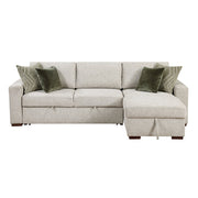 8548*3VC2AA (3)2-Piece Sectional with Convertible and Reversible Chaise,  Hidden Storage, Click Motion Back - 8548*3VC2AA