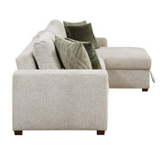 8548*3VC2AA (3)2-Piece Sectional with Convertible and Reversible Chaise,  Hidden Storage, Click Motion Back - 8548*3VC2AA
