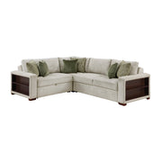 8548*4SC15ACLA2 (4)3-Piece Sectional with Pull-out Bed and Click Motion Back - 8548*4SC15ACLA2