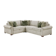 8548*4SC15ACLA4 (4)3-Piece Sectional with Pull-out Bed and Click Motion Back - 8548*4SC15ACLA4