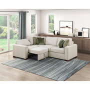 8548*4SCACCLA (4)3-Piece Sectional with Pull-out Bed and Click Motion Back - 8548*4SCACCLA