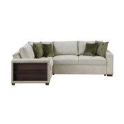 8548*4SCACCLA2 (4)3-Piece Sectional with Pull-out Bed and Click Motion Back - 8548*4SCACCLA2