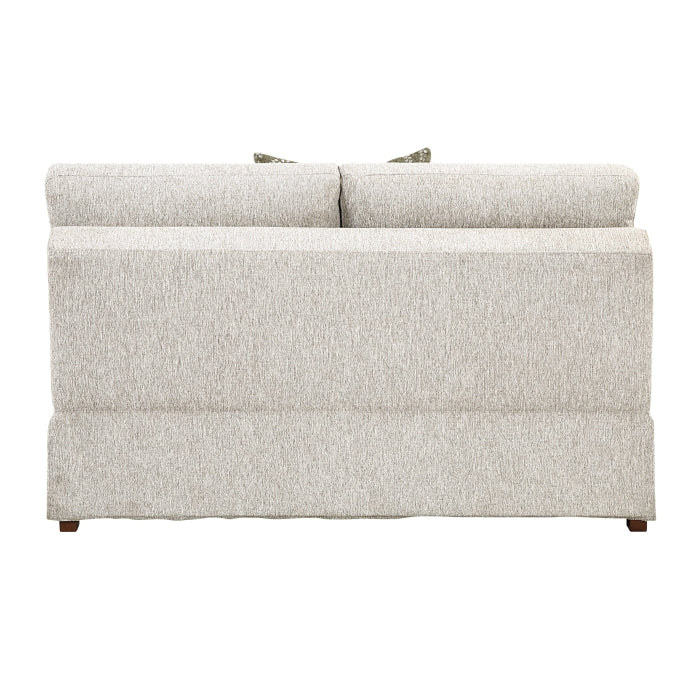 8548*4VC15ACLA (4)3-Piece Sectional with Two Reversible Chaises, Pull-out Bed, Hidden Storage, Click Motion Back and Two Track Arms - 8548*4VC15ACLA