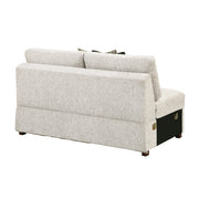 8548*4VC2AAOT (4)3-Piece Sectional with Convertible and Reversible Chaise,  Hidden Storage, Click Motion Back and Ottoman - 8548*4VC2AAOT
