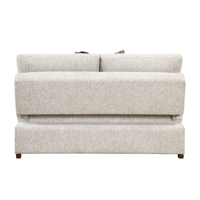 8548*4VC2ACLAOT (4)3-Piece Sectional with Reversible Chaise, Pull-out Bed, Hidden Storage and Ottoman, Click Motion Back - 8548*4VC2ACLAOT