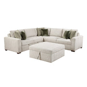 8548*52ACLCR2AAOT (5)4-Piece Sectional with Pull-out Bed and Ottoman - 8548*52ACLCR2AAOT