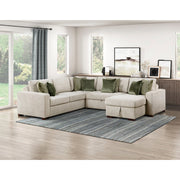 8548*5SC15ACLA (5)4-Piece Sectional with Reversible Chaise, Pull-out Bed, Hidden Storage and Click Motion Back - 8548*5SC15ACLA