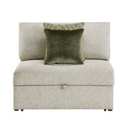 8548*5SC15ACLA (5)4-Piece Sectional with Reversible Chaise, Pull-out Bed, Hidden Storage and Click Motion Back - 8548*5SC15ACLA